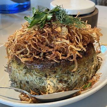 Delbar Middle Eastern - Sabzi Polo (rice) - Persian/Iranian Near Me - Atlanta, Georgia