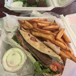 Gyro Combo with fries