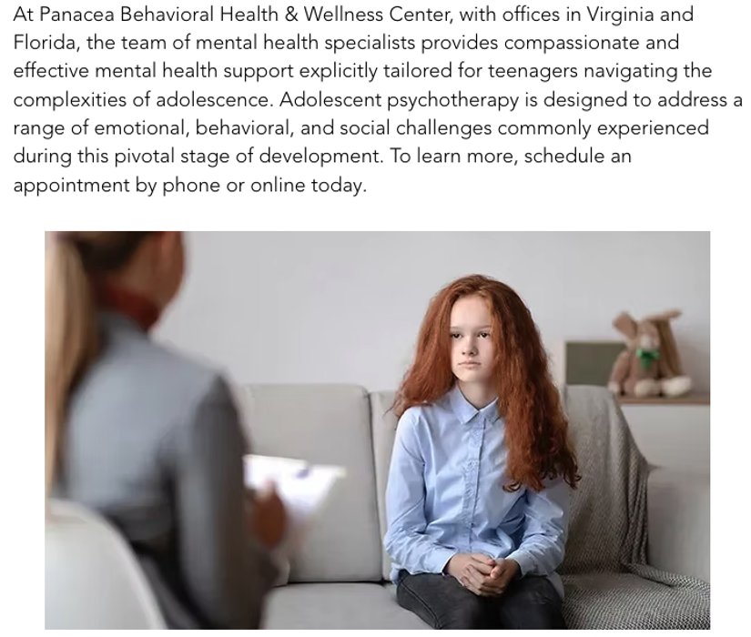 Panacea Behavioral Health and Wellness Center - child therapist in Virginia Beach, VA