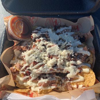 MooHogz Craft BBQ - MooHogz Craft BBQ Brisket Nachos!  Get you some!!! - Barbeque Near Me - Greenville, South Carolina