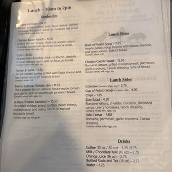Three Crows Bakery - Lunch Menu - Breakfast & Brunch Near Me - East Alton, Illinois Three Crows Bakery - Lunch Menu - Breakfast & Brunch Near Me - East Alton, Illinois