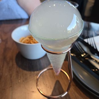Pi Bar - Make Me Famous drink, served at the table with a fancy smoke bubble. - Pizza Near Me - Woodbridge, California Pi Bar - Make Me Famous drink, served at the table with a fancy smoke bubble. - Pizza Near Me - Woodbridge, California