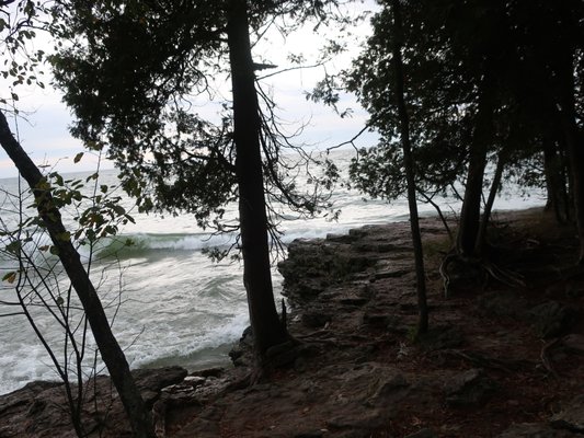 Cave Point County Park by null