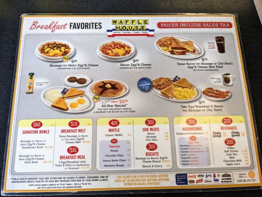 Menu photo 2 Waffle House Christiansburg, VA Menu photo 2 Waffle House Christiansburg, VA