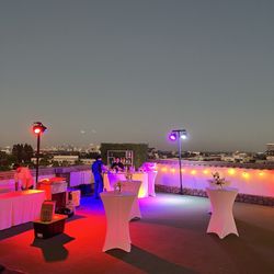 Shiraz Party Rental - Bar,bar stand, Cocktail tables Lights
