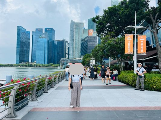 Merlion Park by null