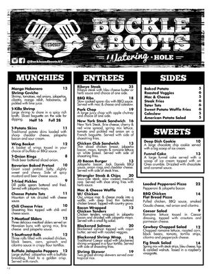 Menu photo 2 Buckle & Boots Lancaster, CA Menu photo 2 Buckle & Boots Lancaster, CA