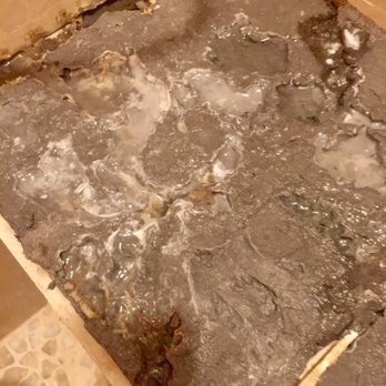 Design Trends Construction - Water build up on top of bench after removing Tile - Interior Design Near Me - Honolulu, Hawaii