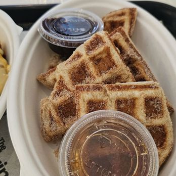 The Flying Yolk - Valencia - Churro waffle - Breakfast & Brunch Near Me - Valencia, California The Flying Yolk - Valencia - Churro waffle - Breakfast & Brunch Near Me - Valencia, California