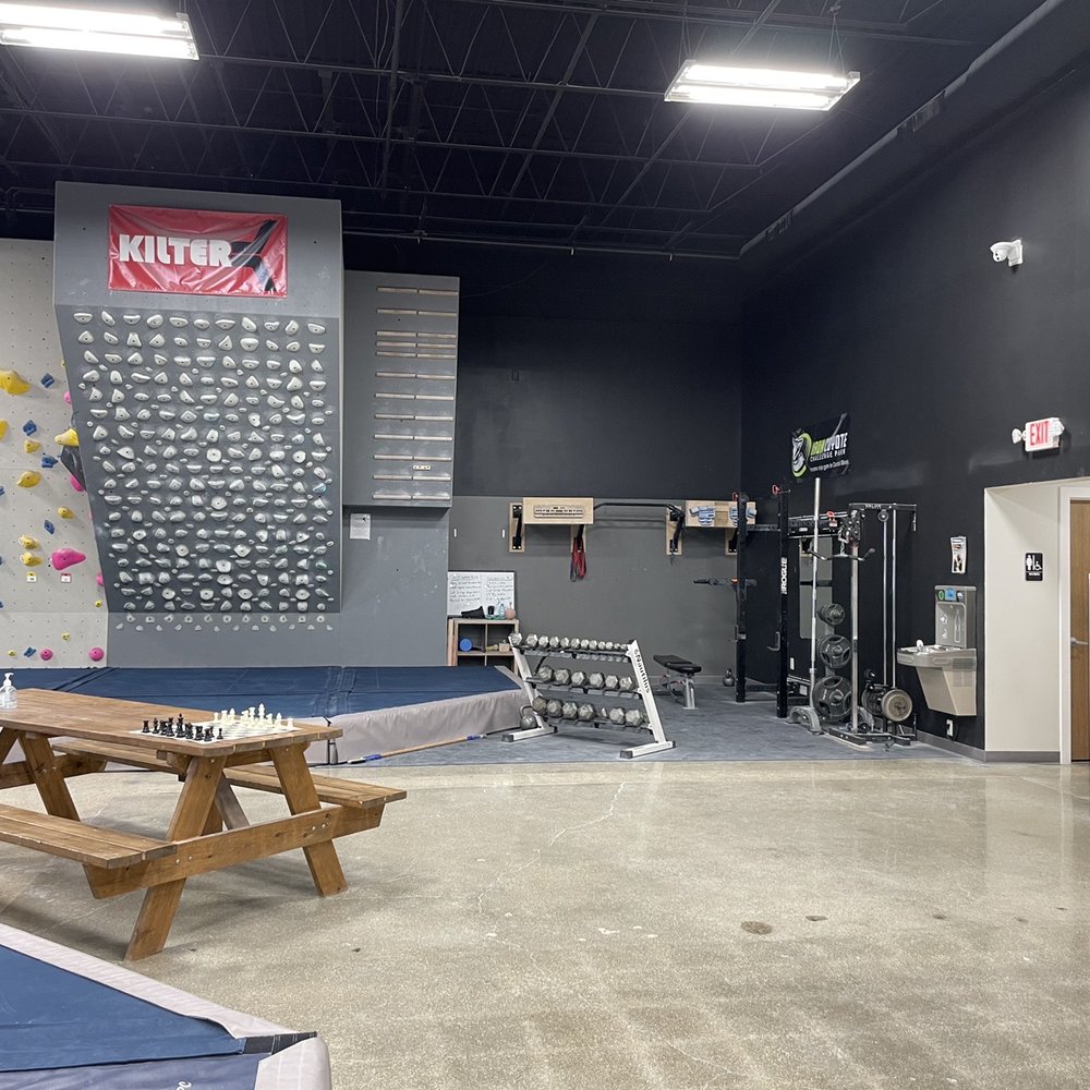 The Proving Ground Bouldering Gym - Workout area. - Climbing Near Me - Bloomington, Illinois The Proving Ground Bouldering Gym - Workout area. - Climbing Near Me - Bloomington, Illinois