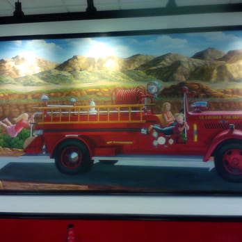 Firehouse Subs - St george firetruck painting. Huge! - Fast Food Near Me - Saint George, Utah Firehouse Subs - St george firetruck painting. Huge! - Fast Food Near Me - Saint George, Utah