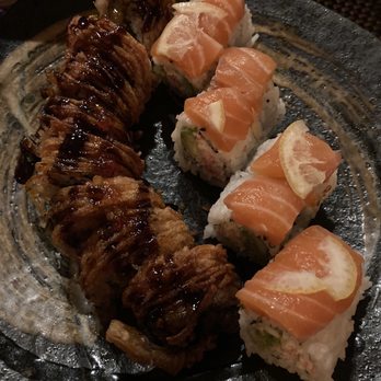 O-Ku - Potato roll and Salmon And Lemon Roll - Sushi Bars Near Me - Charlotte, North Carolina