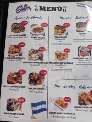 Menu photo 1 El Sabor De Mi H Metairie, LA