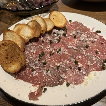 The Pinery - Bison carpaccio - American Near Me - Orlando, Florida The Pinery - Bison carpaccio - American Near Me - Orlando, Florida