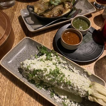 Frontera Grill - Queso fundido & wood grilled corn on the cob - Mexican Near Me - Chicago, Illinois Frontera Grill - Queso fundido & wood grilled corn on the cob - Mexican Near Me - Chicago, Illinois