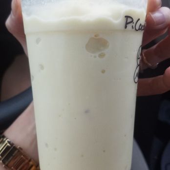 The Street - Pineapple coconut smoothie with lychee and mango jelly. - Coffee & Tea Near Me - Mesa, Arizona