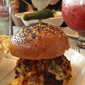 Deville Dinerbar - Close up of the Sloppy Jo pulled pork burger...SO yum! - Diners Near Me - Montreal, Quebec Deville Dinerbar - Close up of the Sloppy Jo pulled pork burger...SO yum! - Diners Near Me - Montreal, Quebec