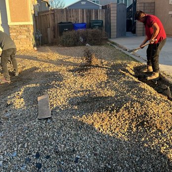 Palm Construction - Rocks before - Decks & Railing Near Me - West Covina, California