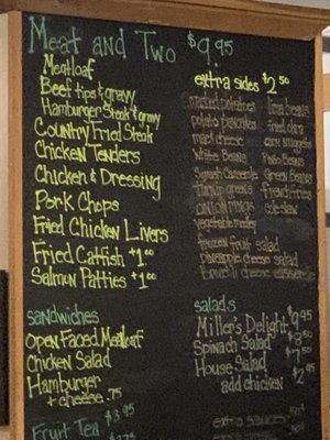 Menu photo 1 Miller's Grocery Cristiana, TN