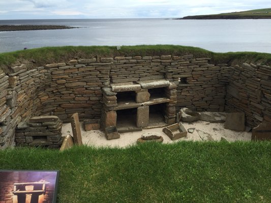 Skara Brae Prehistoric Village by null