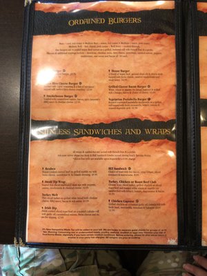 Menu photo 7 Holy Grail Epping, NH
