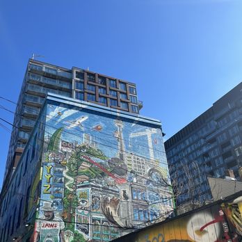 Graffiti Alley - Public Art Near Me - Toronto, Ontario Graffiti Alley - Public Art Near Me - Toronto, Ontario