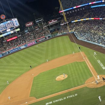 Dodger Stadium - View from section 11 seat D19 - Stadiums & Arenas Near Me - Los Angeles, California