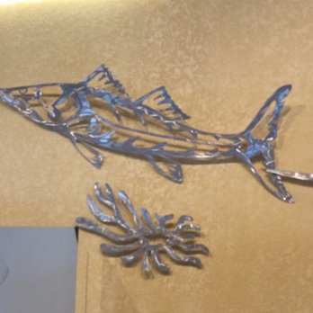 Bonefish Grill - Metal artistic decor - Seafood Near Me - Las Vegas, Nevada