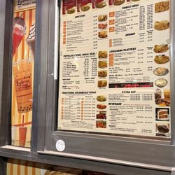 Louisiana Fried Chicken & Wings - 2026 Menu