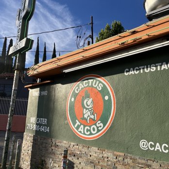Cactus Taquerias - The side of the restaurant.. - Mexican Near Me - North Hollywood, California