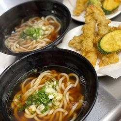 Kyoto Hibachi Express and Sushi - Shrimp tempura udon soup