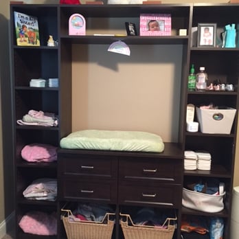 Closets by Design - Minneapolis - Fabulous baby changing station! - Interior Design Near Me