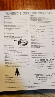 Menu photo 8 Edmund's Oast Brewing Charleston, SC Menu photo 8 Edmund's Oast Brewing Charleston, SC