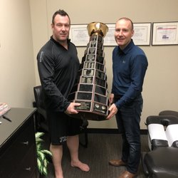 Gilbertson Chiropractic - Look what made the rounds into our  office...We really have awesome patients….Thank you to Jordan Cornfield! Miners Senior B Champs....