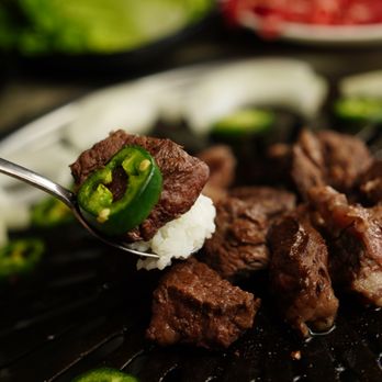 Chris Korean BBQ - Mouthwatering Boneless Ribeye Steak - Korean Near Me - Pasadena, California Chris Korean BBQ - Mouthwatering Boneless Ribeye Steak - Korean Near Me - Pasadena, California