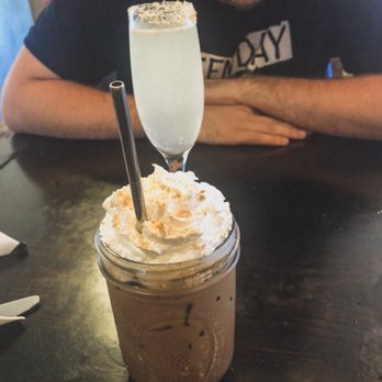Breakfast Republic - S'mores iced coffee and key lime pie mimosa - Breakfast & Brunch Near Me - San Diego, California