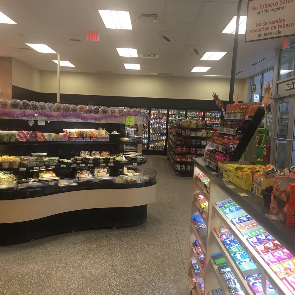 a grocery store with a variety of products a grocery store with a variety of products