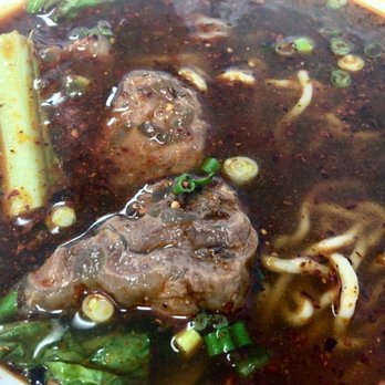 Old Taro - Spicy Beef Noodles Soup - Taiwanese Near Me - Fremont, California