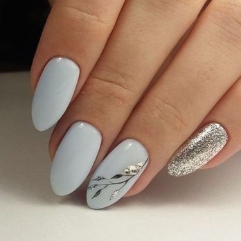 7 Nails & Spa - My sister wanted this leaf design on one finger (and didn't receive it). - Nail Salons Near Me - Herndon, Virginia