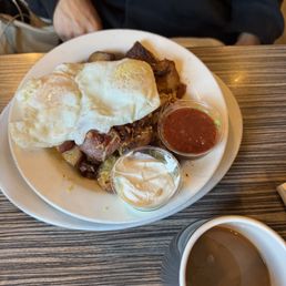 Loaded breakfast potatoes. Loaded breakfast potatoes.