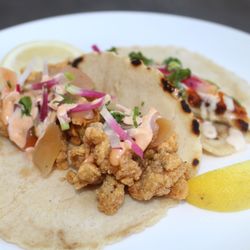 Rx Chicken & Oysters - Fried oyster taco