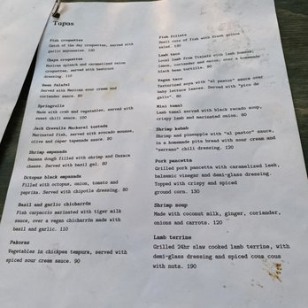 Luuma - Tapas menu (1/4/2020) - Cocktail Bars Near Me - Holbox, ROO Luuma - Tapas menu (1/4/2020) - Cocktail Bars Near Me - Holbox, ROO