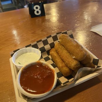 Cider & Cedar - Mozz sticks with ranch and marinara - Cideries Near Me - Tacoma, Washington Cider & Cedar - Mozz sticks with ranch and marinara - Cideries Near Me - Tacoma, Washington