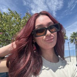 Post color and blowout by Amanda! Post color and blowout by Amanda!
