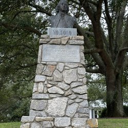 Fort George - BERNARDO DE GALVEZ statue
