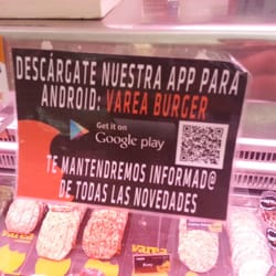 Carnes Varea - App para Android de Varea Burger.