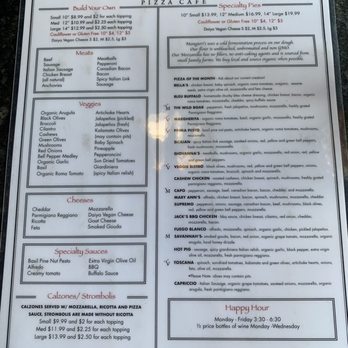 Mangieri's Pizza Cafe - Menu - Italian Near Me - Austin, Texas