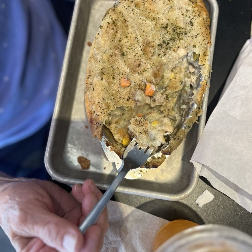 Cafe Moxo - Cafe Moxo specialty: Chicken Potpie (order soon because they are so yummy that they sell out often!) - Cafes Near Me - Springfield, Illinois Cafe Moxo - Cafe Moxo specialty: Chicken Potpie (order soon because they are so yummy that they sell out often!) - Cafes Near Me - Springfield, Illinois