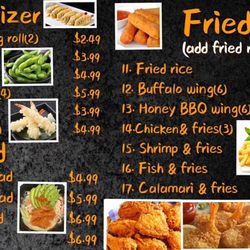 Oishi Sushi House - Menu
