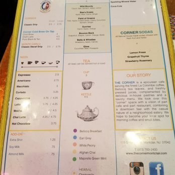 The Corner - Cafes Near Me - Montclair, New Jersey The Corner - Cafes Near Me - Montclair, New Jersey